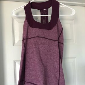 Lululemon scoop neck tank size 6